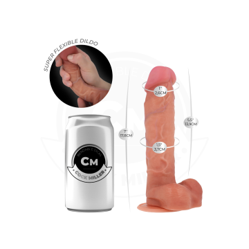 COCK MILLER - DILDO ARTICOLABILE IPERREALISTICO 17,8 CM - Peni realis…