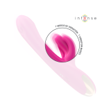 Intense - Britney Vibrador Multifunción Rabbit 23 Cm Rosa | Vybes.it