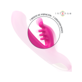 Intense - Christina Vibratore Multifunzione Rabbit 22,5 Cm Rosa |