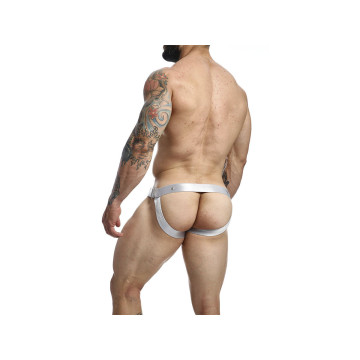 MOB - DNGEON JOCKSTRAP SILVER COCK RING ONE SIZE - Jockstraps
