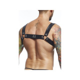 MOB - DNGEON SCHWARZER HARNESS-GÜRTEL, EINHEITSGRÖSSE - Herrengeschir…
