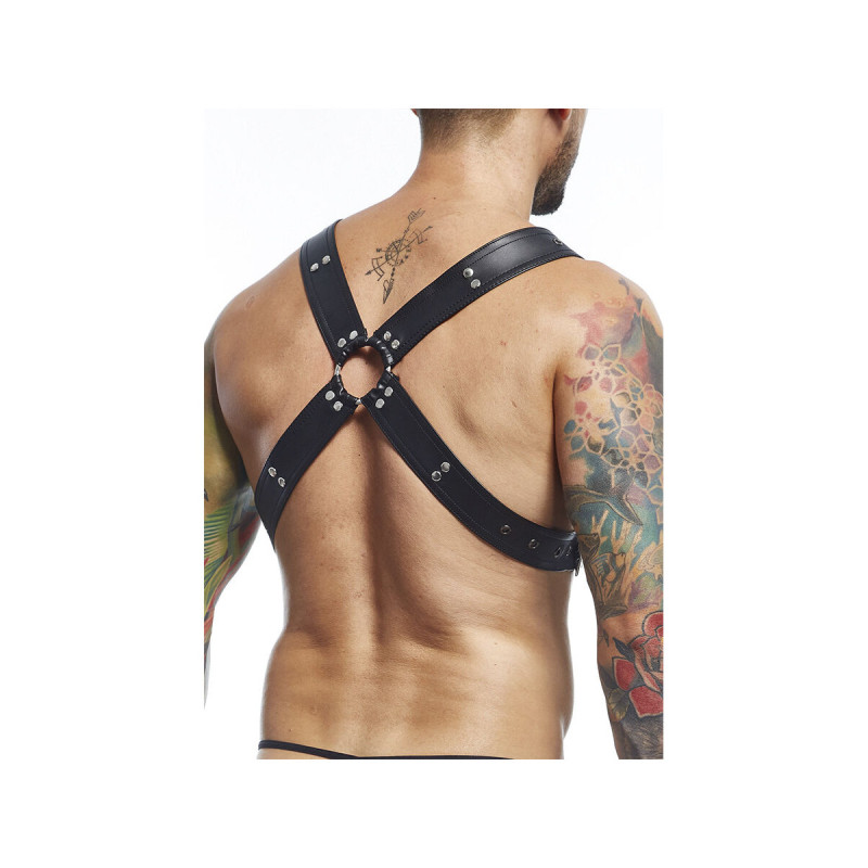 MOB - DNGEON SCHWARZER HARNESS-GÜRTEL, EINHEITSGRÖSSE X - Herrengesch…