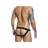 MOB - DNGEON JOCKSTRAP SCHWARZER DRUCK EINE GRÖSSE - Jockstraps