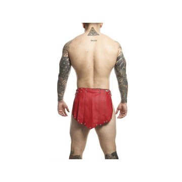 MOB - JUPE ROMANDA ROUGE DNGEON TAILLE UNIQUE - Lingerie homme