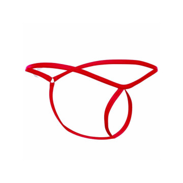 MOB - RED TEAR-SHAPED THONG SIZE L/XL - /product_models/2967 - Male t…