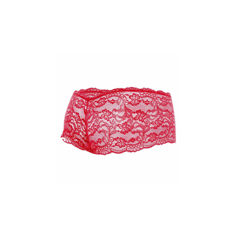 MOB - RED LACE BOXER SIZE S/M - /product_models/2937 - Boxer shorts