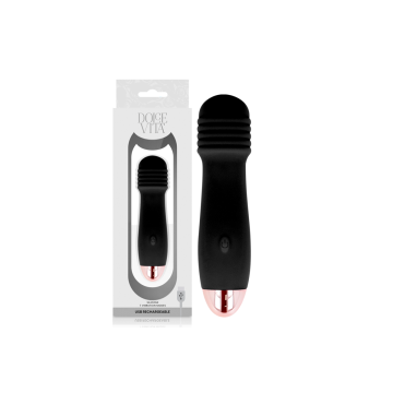 Dolce Vita - Vibrador Recargable Tres Negro 7 Velocidades | Vybes.it