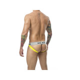 MOB - JOCK CLASSIQUE À RAYURES JAUNE TAILLE M - /product_models/2956…