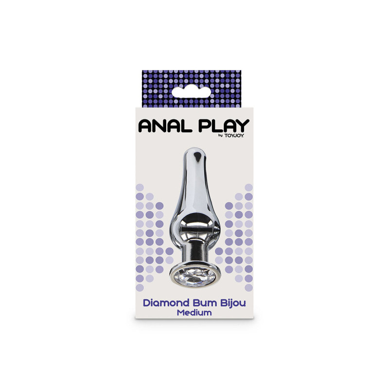 Toyjoy - Anal Play Diamante Bum Bijou Plug Anal Mediano | Vybes.it