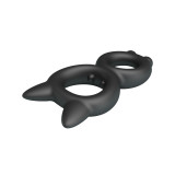 Crazy Bull - Toran Anillo Doble Silicona Modelo 20 | Vybes.it