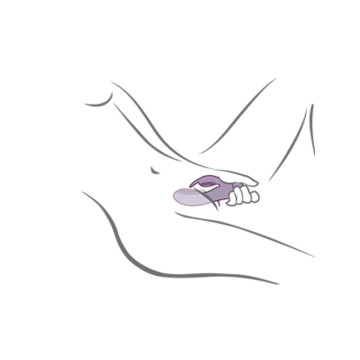 Rocks - Off - Glo - Girl Vibrador Rabbit Morado | Vybes.it