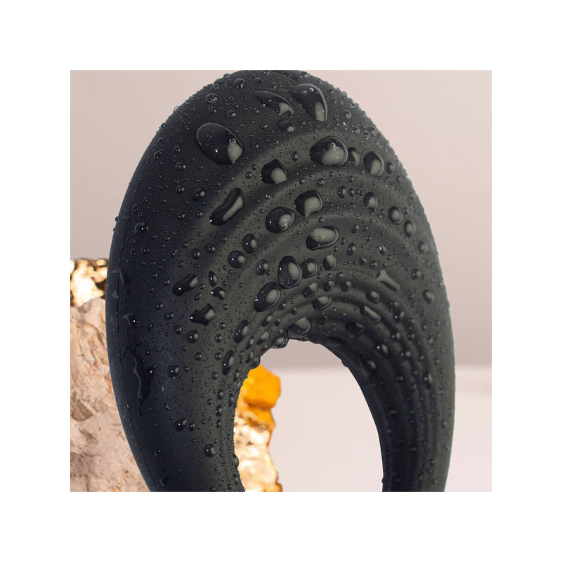 Rocks - Off - Anneau Pénis Vibrant Spire Black | Vybes.it