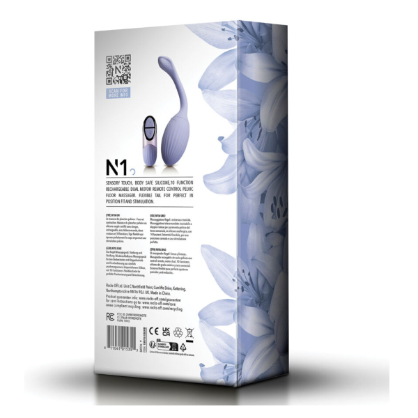 NIYA - N1 MASAJEADOR PÉLVICO KEGEL CON CONTROL REMOTO
