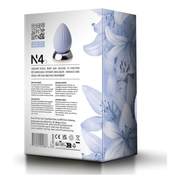 NIYA - N4 MASAJEADOR ÍNTIMO DE ESTIMULACIÓN EXTERNA
