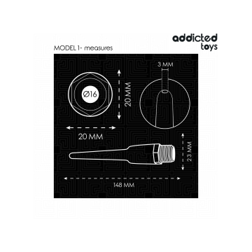 Addicted Toys - Limpiador Anal Con Adaptador Universal Modelo 1 |