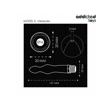 Addicted Toys - Nettoyeur Anal Avec Adaptateur Universel Modèle 3 |