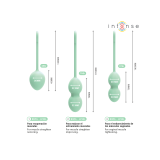 Intense - Charli Kegel Ball Kit Hellgrün | Vybes.it