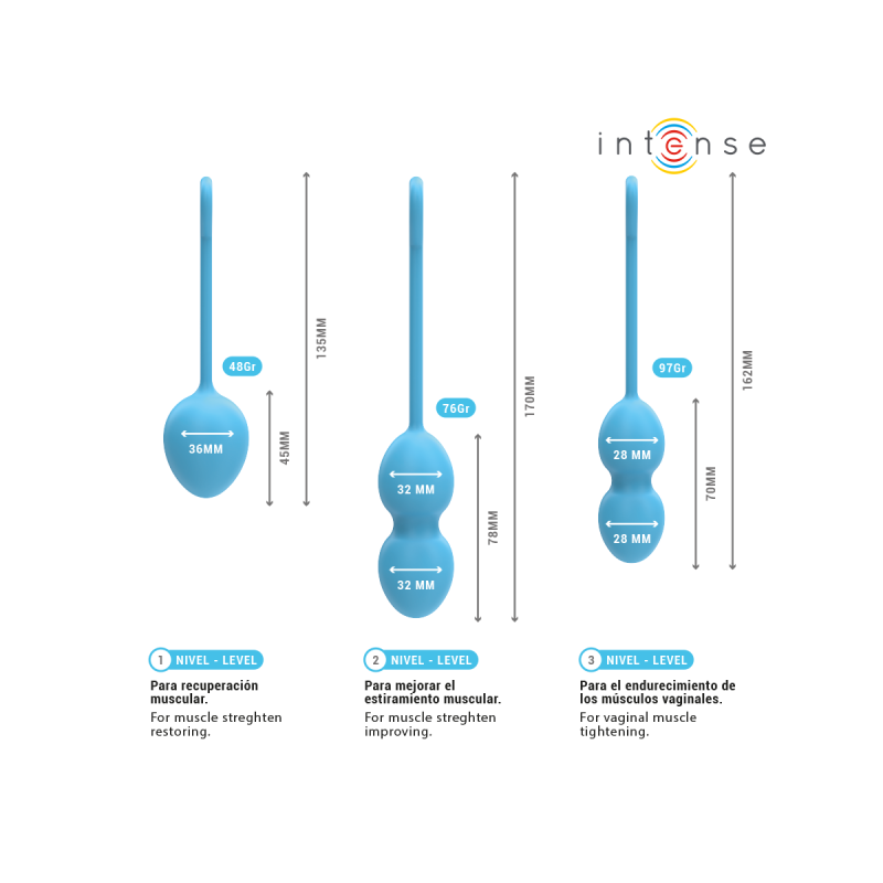 Intense - Charli Kit Bolas Kegel Ocean | Vybes.it