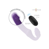 Intense - Jill Vibrador Doble 20 Cm Violeta Control Remoto |