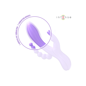 Intense - Miko Triple Vibrador Rabbit & Estimulador & Anal 7