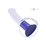 Intense - Victoria Vibrador Con Ventosa 10 Vibraciones Azul Oscuro