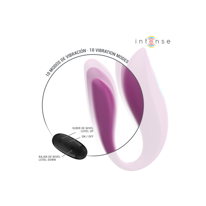 Intense - Annie U - Förmiger Vibrator Und Stimulator Lila