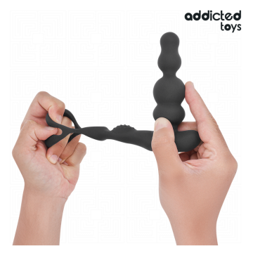 ADDICTED TOYS - MASSEUR DE PROSTATE ROTATIF À TÉLÉCOMMANDE