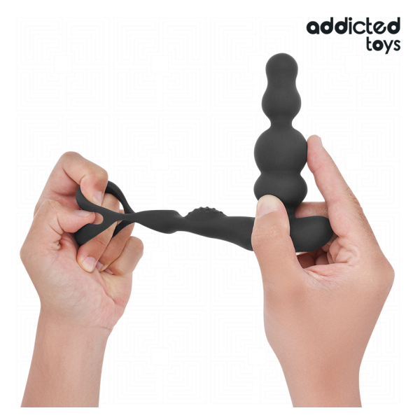 ADDICTED TOYS - MASSEUR DE PROSTATE ROTATIF À TÉLÉCOMMANDE