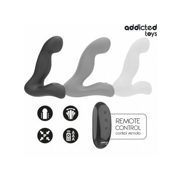 Addicted Toys - Massaggiatore Prostatico Oscillante Con Telecomando