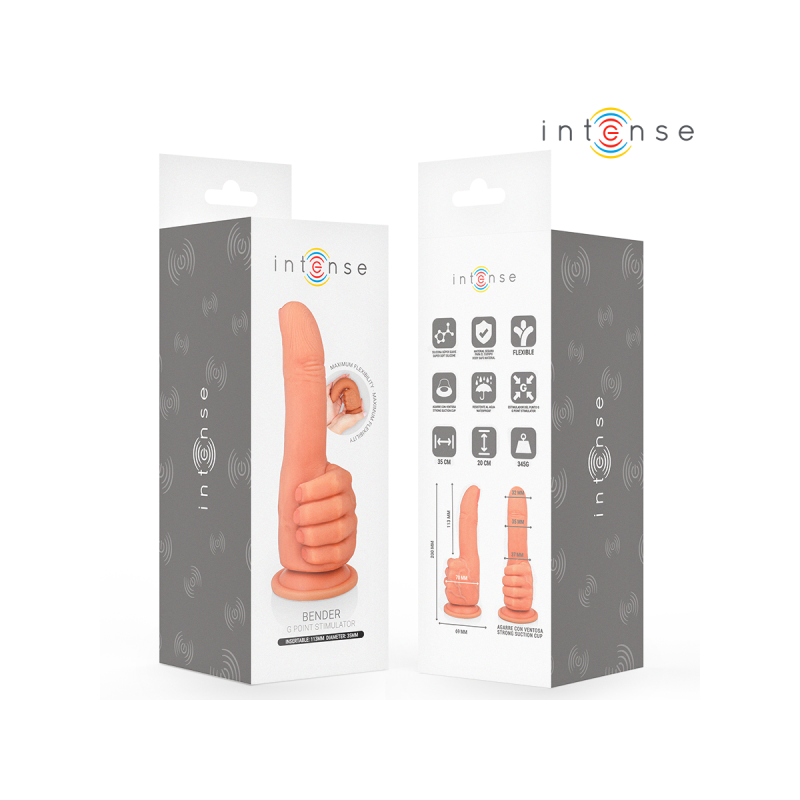 Intense - Bender Estimulador Punto·g Mano Flexible 11,3 Cm |