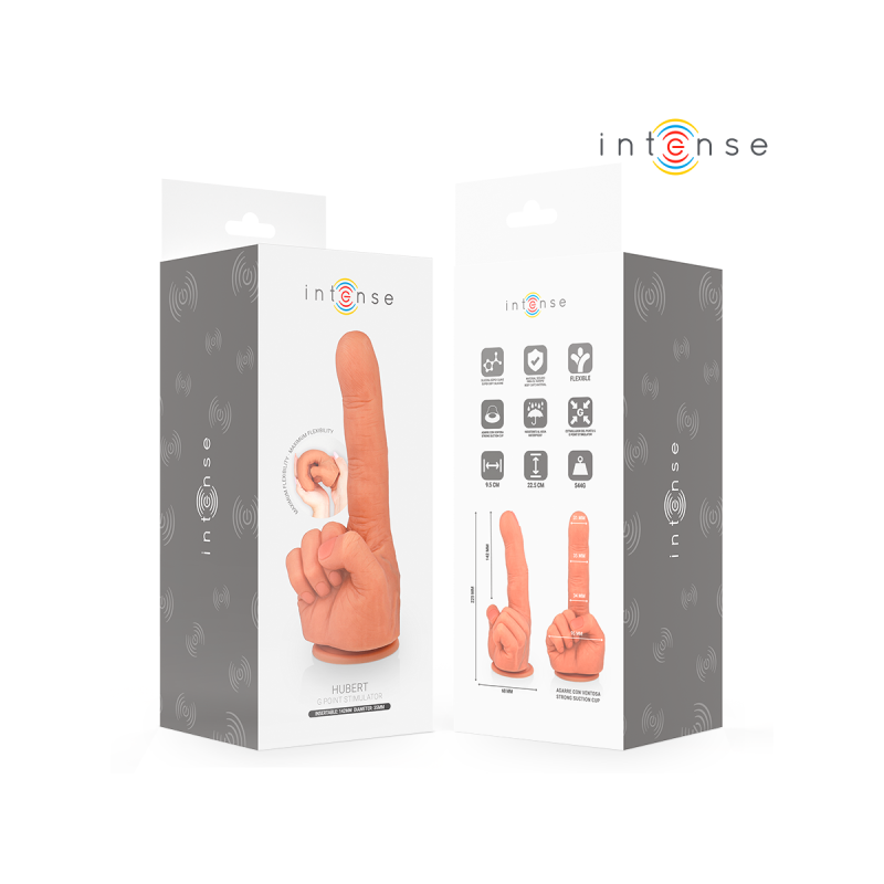 Intense - Hubert Estimulador Punto·g Mano Flexible 14,2 Cm |