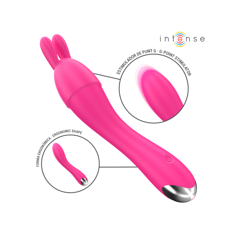 Intense - Vibratore Cher Con 20 Modalità E Testine Intercambiabili