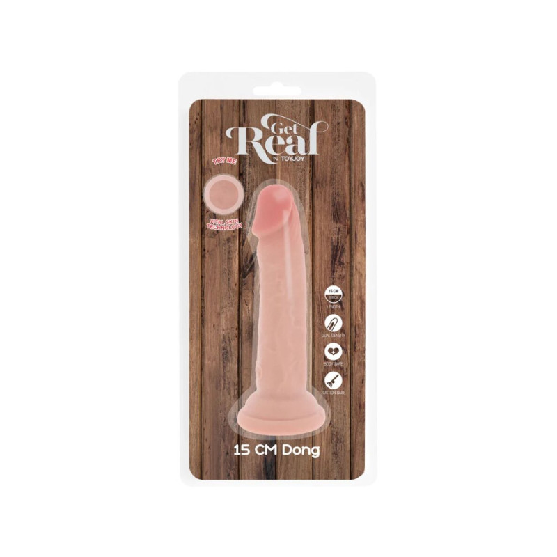 GET REAL - PENE REALISTICO DELUXE 15 CM - Peni realistici