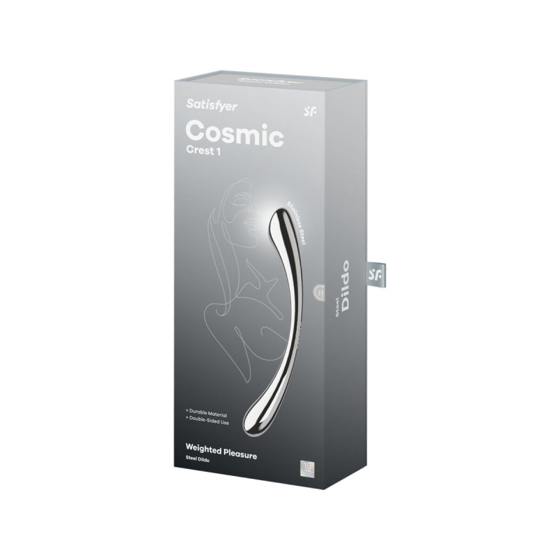 Satisfyer - Cosmic Crest 1 Godemichet Double Extrémité En Acier