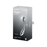 Satisfyer - Pure Gravity 2 Dildo Acero Inoxidable Doble Uso |