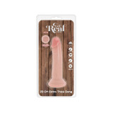 Get Real - Dildo Deluxe Dong Grueso De Doble Densidad Tpe 23 Cm |