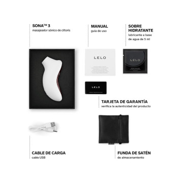 Lelo - Sona 3 Sonic Klitarmassagecreme | Vybes.it