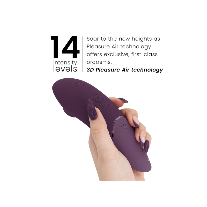 Womanizer - Stimulateur Clitorial Suivant Violet Foncé | Vybes.it