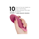 Womanizer - Vibe Vibrador Lay - On Silencioso Rosa Oscuro | Vybes.it