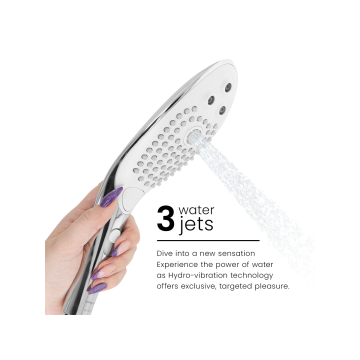 Womanizer - Wave Cabezal De Ducha Estimulador De Clitorís Plateado