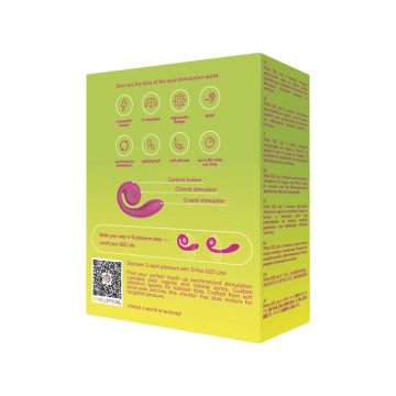 Snail Vibe - Gizi Lite Vibrador Dual Punto G Y Clítoris Rosa |