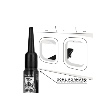BLACK HOLE - APPLICATEUR DE LUBRIFIANT ANAL TAILLE S 30 ML - Base en…
