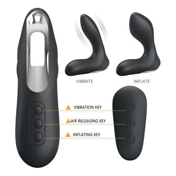 MR PLAY - MASAJEADOR DE PRÓSTATA CON VIBRACIÓN CONTROL REMOTO