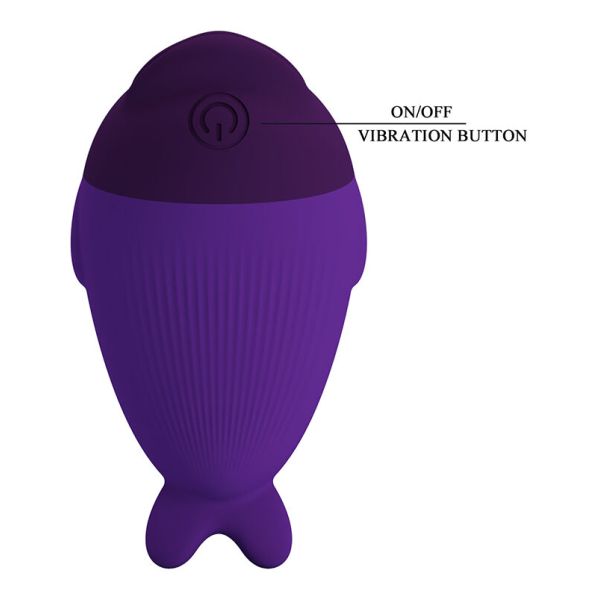 PRETTY LOVE - DOLPHIN MINI VIBRADOR CON SUJECIÓN