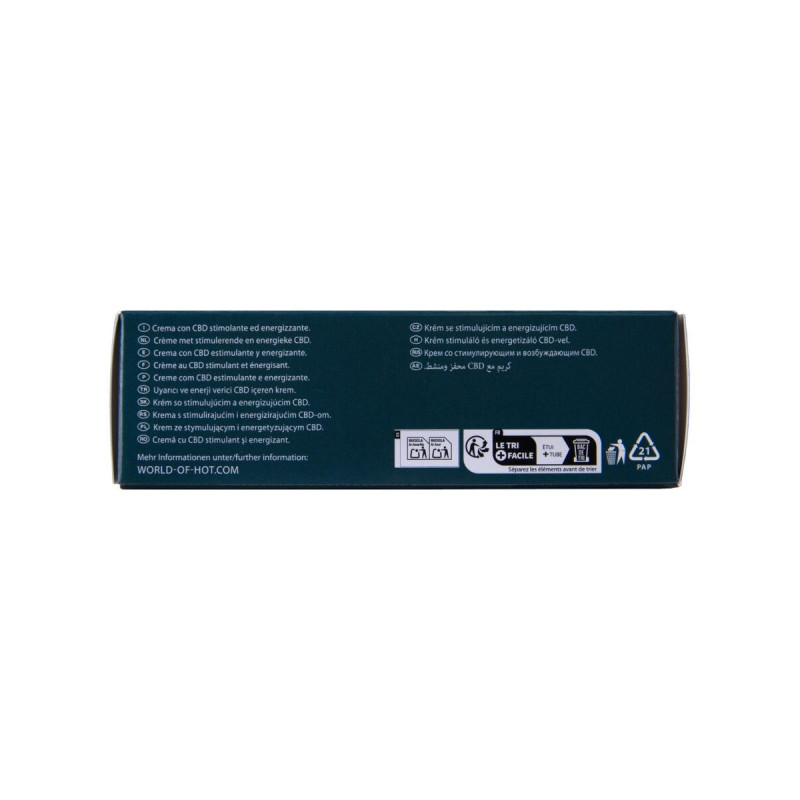 HOT - CRÈME DE MASTURBATION CHAUDE AU CBD UNISEXE 100 ML - Série à ba…