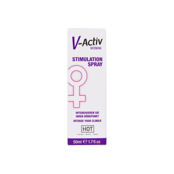 Hot - V - Activ Spray Estimulante Para Mujer 50 Ml | Vybes.it