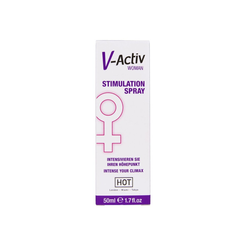 Hot - V - Activ Stimulationsspray Für Frauen 50 Ml | Vybes.it