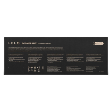 LELO - BOOMERANG VIBRATEUR À DOUBLE EXTRÉMITÉ VIOLET