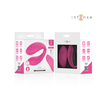 Intense - Nora Estimulador De Pinza Con Vibración Rosa | Vybes.it