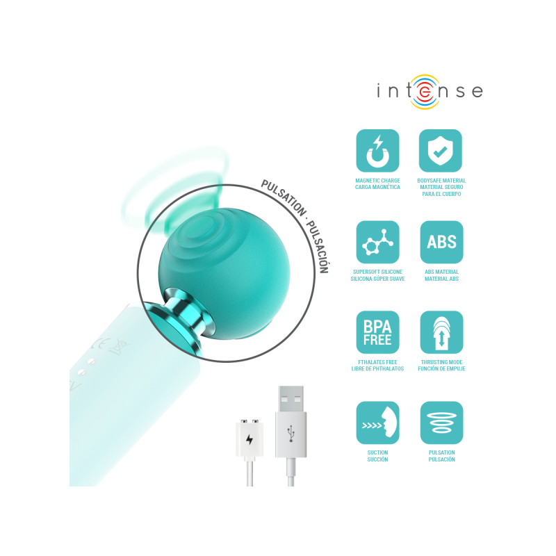 Intense - Hamby Estimulador Multifunción Con Succión Y Vibración |